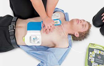 first aid and defibrillation cpr demonstration
