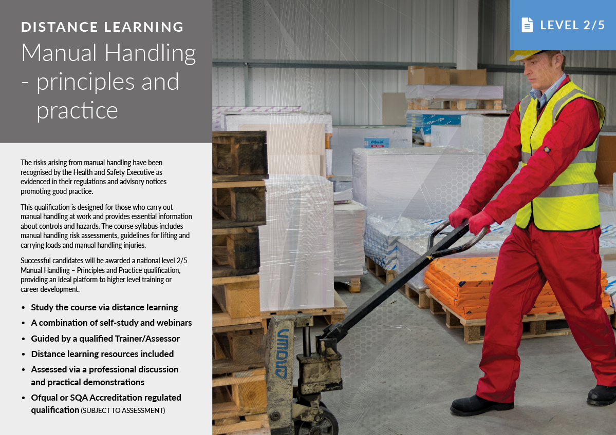 Manual Handling – Distance Learning