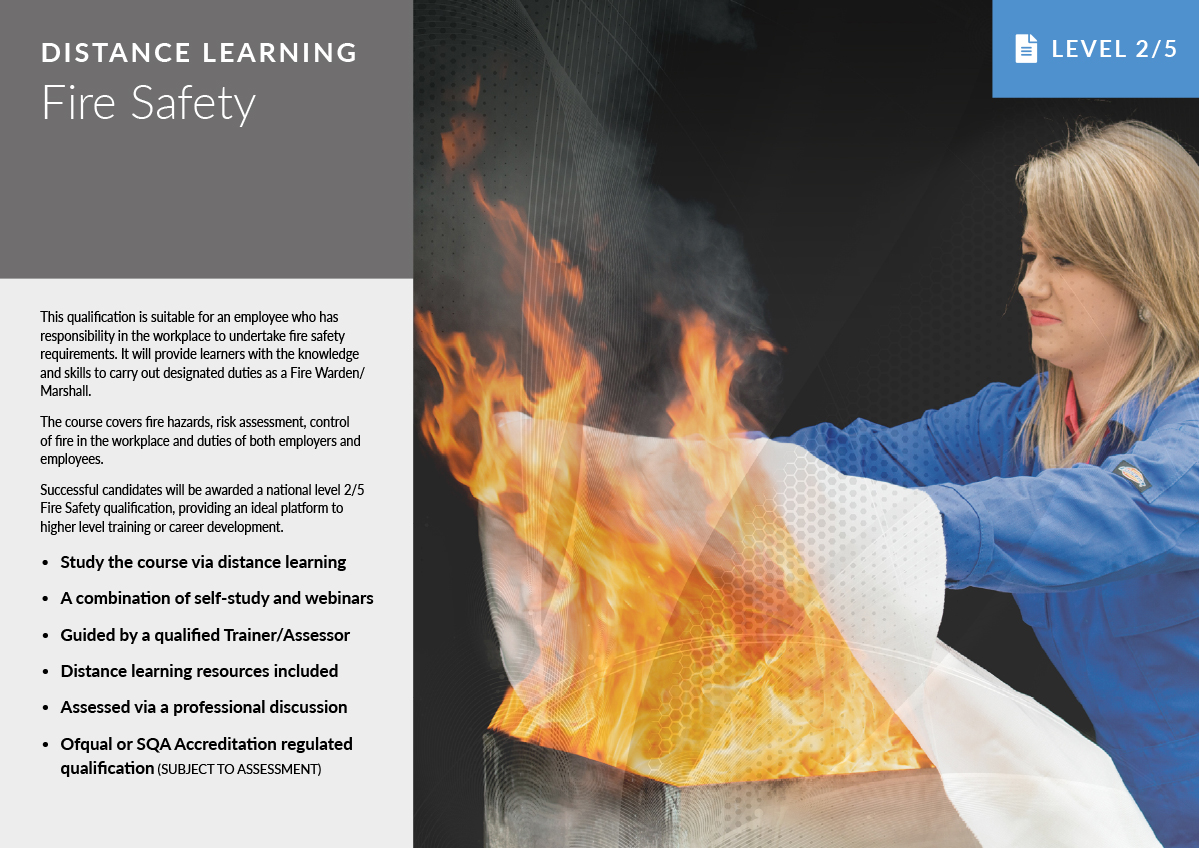Fire Safety – Distance Learning
