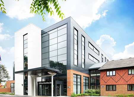 Hilton garden inn front