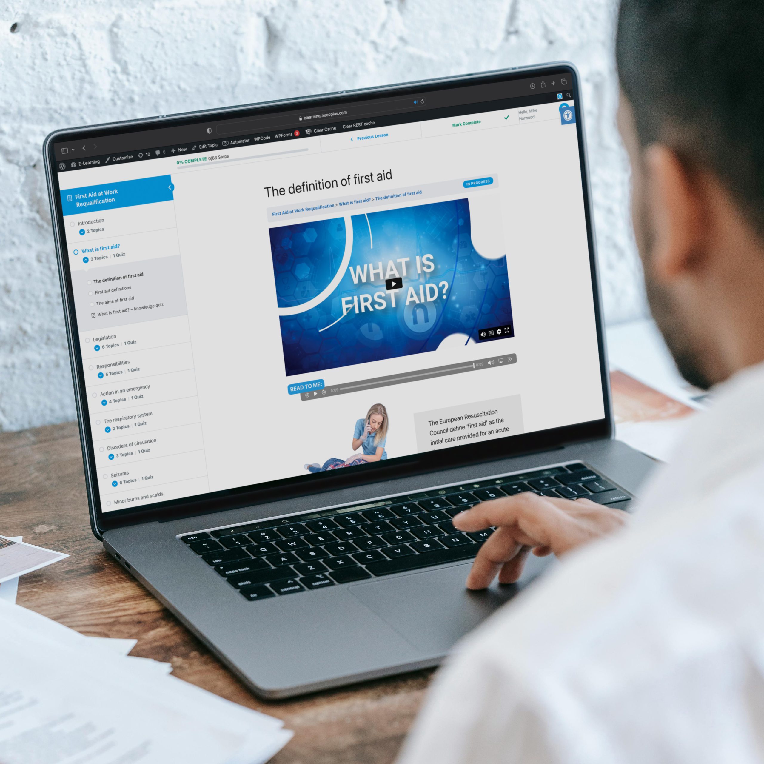 Blended First Aid Training for Nuco Trained Instructors